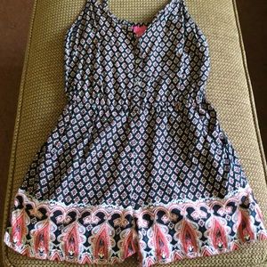 UP by Ultra Pink Romper EUC